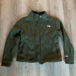The North Face Olive Fleece Jacket